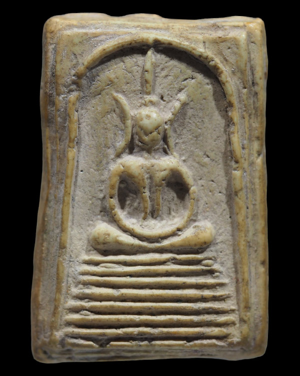 พระสมเด็จพิมพ์เกศไชโย เนื้อผงวัดระฆังล้วน ปลุกเสกพิธีอินโดจีน วัดสุทัศน์ หลวงพ่อสุพจน์ ปี ๒๔๘๔   - 4