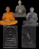 พระสมเด็จพิมพ์ปรกโพธิ์ (พิมพ์นิยม) เจ้าคุณเที่ยง วัดระฆังฯ กรุงเทพฯ สร้างจากเนื้อดินหุ่นหรือดินไทย ท