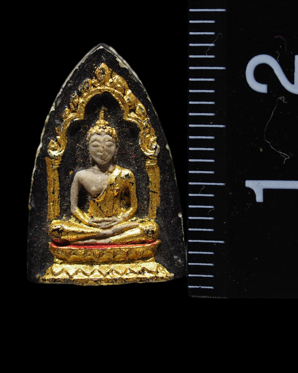 พระผงสรงน้ำ เจ้าคุณวิเชียร วัดเครือวัลย์ จ.ชลบุรี ปี 2519 สภาพสวย ลงรักปิดทองได้สวยมากเดิมๆ  พระพิมพ - 3