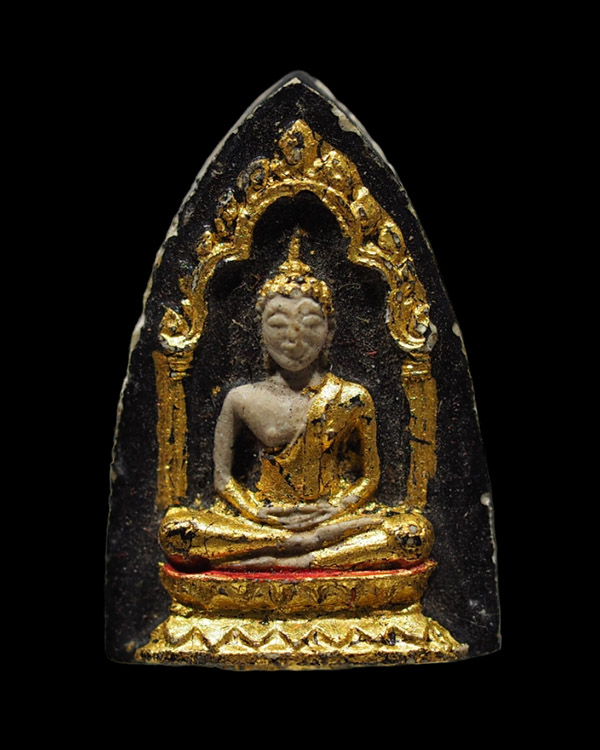 พระผงสรงน้ำ เจ้าคุณวิเชียร วัดเครือวัลย์ จ.ชลบุรี ปี 2519 สภาพสวย ลงรักปิดทองได้สวยมากเดิมๆ  พระพิมพ - 4