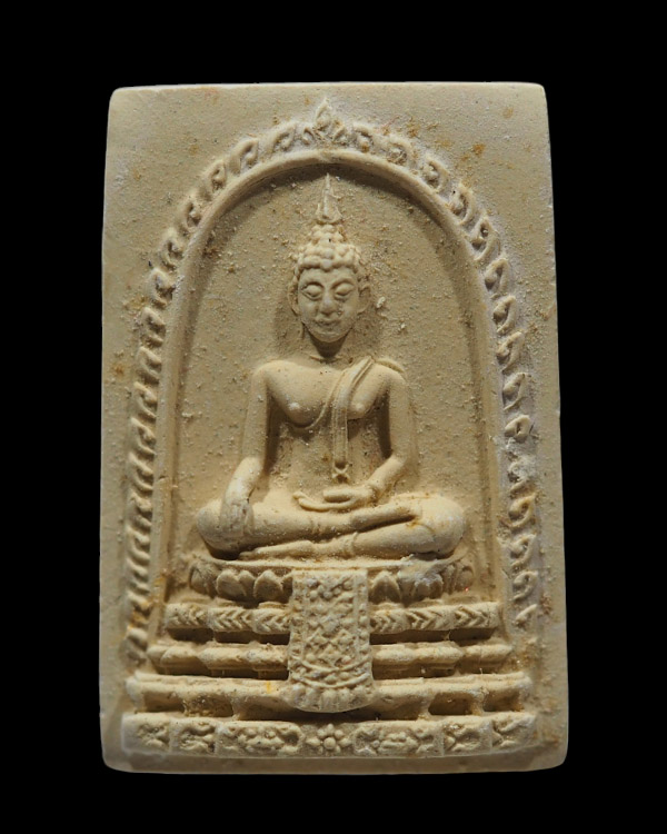 พระพุทธโคดมสมเด็จพระวันรัตฯ (ทรัพย์) วัดสังเวชวิศยาราม กรุงเทพฯ เนื้อผง พ.ศ.2516 พิธีใหญ่ หลวงปู่โ - 1