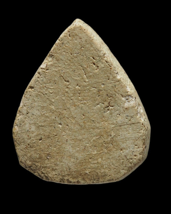 พระผงพิมพ์พระปิดตา กลีบบัวเล็ก เนื้อจัด สภาพผ่านการใช้ ไม่ทราบที่ - 2