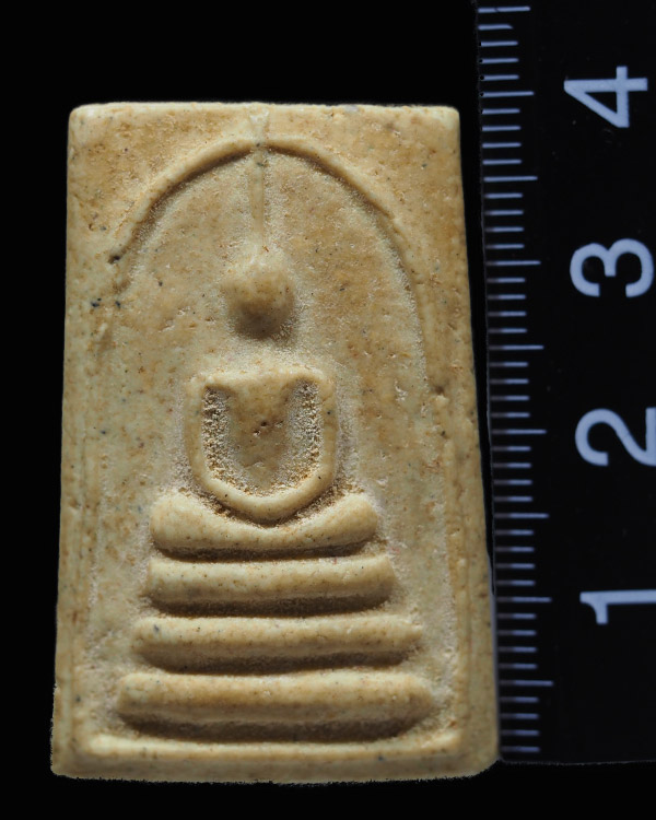 สมเด็จพิมพ์ใหญ่เกศทะลุซุ้ม  วัดระฆัง หลวงพ่อนิยม วัดระฆังโฆสิตาราม (คณะ๑ กุฎิริมแม่น้ำ) มีส่วนผสมของ - 3