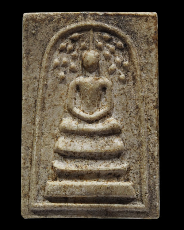 สมเด็จปรกโพธิ์ (แก่นจันทร์) วัดพระปฐมเจดีย์ จ.นครปฐม ปี ๒๕๑๓ พิธีใหญ่ เกจิร่วมปลุกเสก อาธิ หลวงพ่อเง - 1