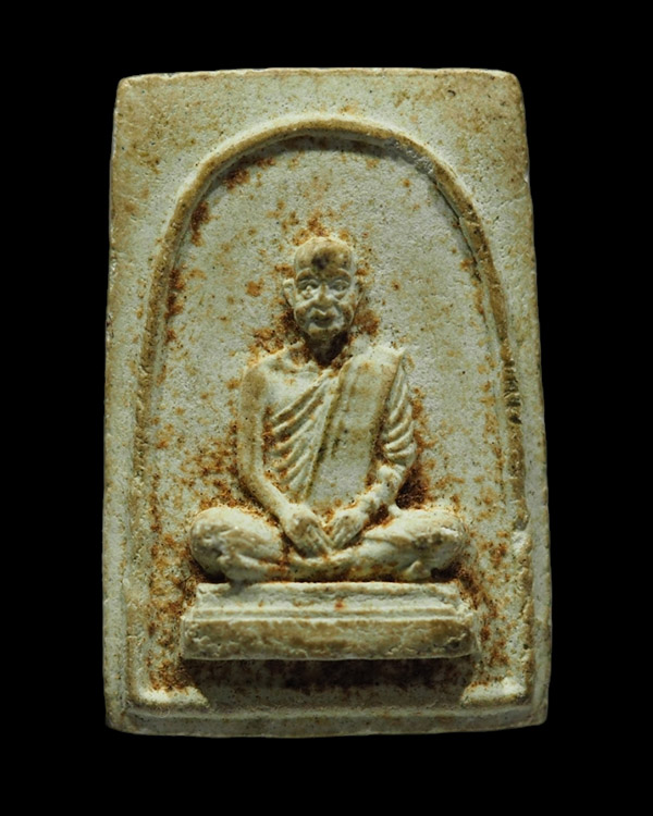 พระผงรูปเหมือนสมเด็จพระพุทธโฆษาจารย์ฯ (เจริญ ญาณวโร) วัดเทพศิรินทร์ฯ หลังยันต์น้ำเต้า พิมพ์เล็ก ปี๒๕ - 1