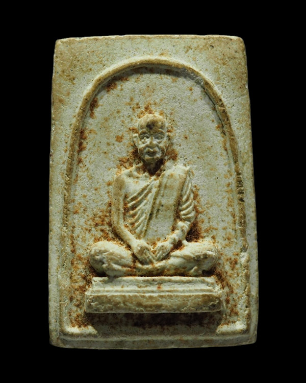 พระผงรูปเหมือนสมเด็จพระพุทธโฆษาจารย์ฯ (เจริญ ญาณวโร) วัดเทพศิรินทร์ฯ หลังยันต์น้ำเต้า พิมพ์เล็ก ปี๒๕ - 4