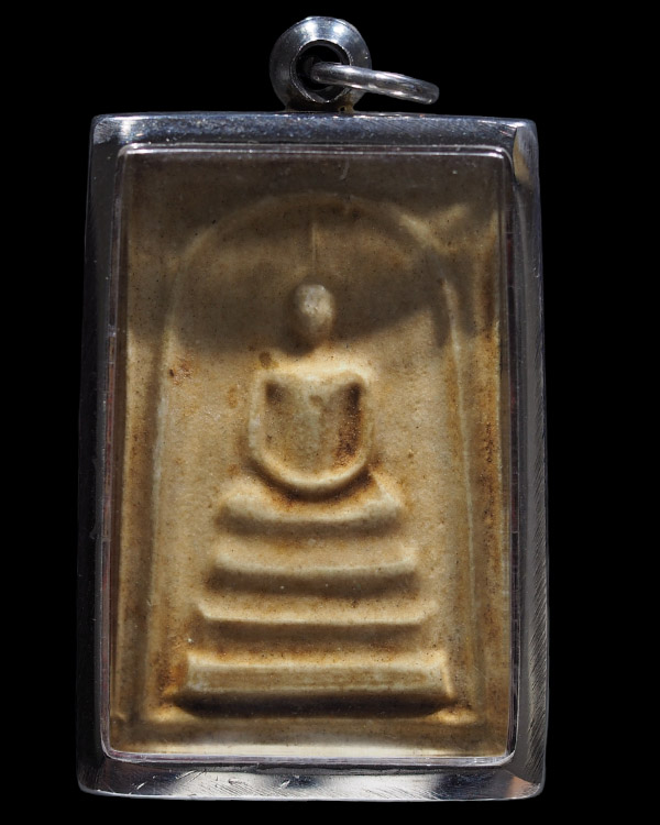 พระสมเด็จรุ่นแรก หลวงพ่อเผือก วัดลาดพร้าว กรุงเทพฯ  ปี 2515 เนื้อผงผสมมวลสารผงพรายกุมาร ลพ.ทิมวัดระห - 4