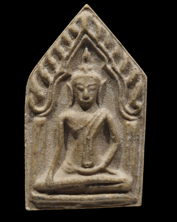 พระขุนแผนพิมพ์ใหญ่ รุ่นแรก ปี 2521 เนื้อผง หลวงพ่อตี๋ วัดบางฅณฑีใน อ.บางคนที จ.สมุทรสงคราม รุ่น 1 เม - 1