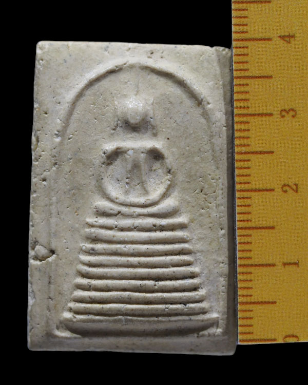 พระสมเด็จพิมพ์วัดเกศ หลังยันต์ หลวงปู่นาค วัดระฆังโฆสิตาราม กรุงเทพฯ มวลสารผสมผงเก่า  ชุดนี้น่าจะเป็ - 3