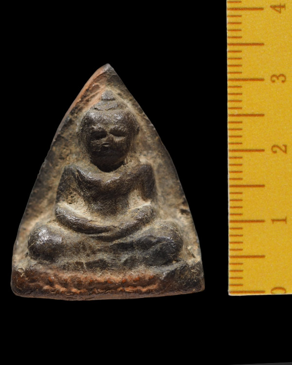 พระเนื้อดินพิมพ์หลวงพ่อโต บางกระทิง   เนื้อหาเก่า เป็นพระเกจิสร้าง ไม่ทราบที่ - 3