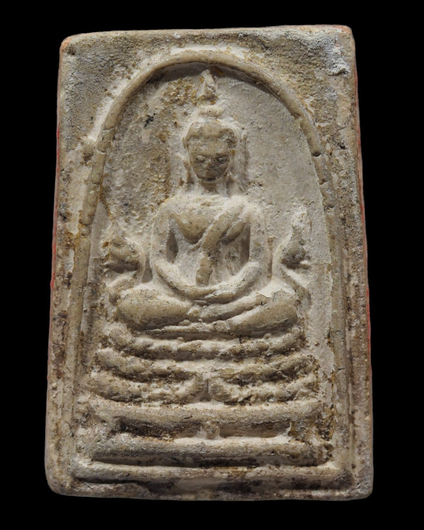 สมเด็จฐานพญานาค เนื้อผง วัดนางชี ปี 2509 กรุงเทพฯ สุดยอดพิธีใหญ่ยอดมวลสาร  *** สภาพใช้ - 1