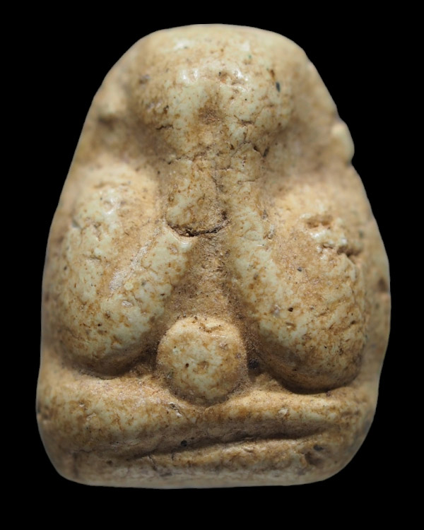 พระปิดตาพิมพ์สะดือจุ่น  เนื้อผงพุทธคุณ เนื้อหาเก่าจัด พระบ้าน ไม่ทราบที่ - 4