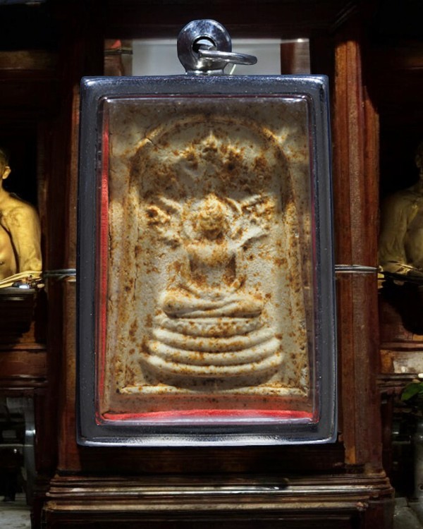 พระสมเด็จนาคปรก ชินวโรภิกขุ วัดยาง ธนบุรี เป็นพระเก่า ปี 251กว่าๆ - 4