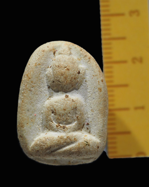 พระผงพิมพ์วัดพลับ พิมพ์ตุ๊กตาใหญ่ วัดประสาทบุญญาวาส กรุงเทพฯ ปี ๒๕๐๖ มวลสารผสมผงวัดระฆัง และสมเด็จบา - 5