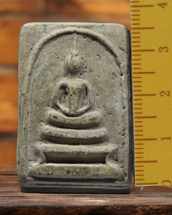 พระสมเด็จพิมพ์พระประธาน ฐานขาโต๊ะ (หายาก)  เนื้อผงวัดระฆังล้วน ปลุกเสกพิธีอินโดจีน วัดสุทัศน์ หลวงพ่ - 4