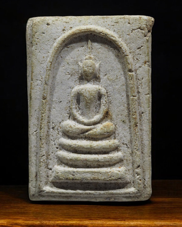 พระสมเด็จสมาธิ หูบายศรี เนื้อผง หลวงปู่หิน วัดระฆังฯ ปี 2500 - 1