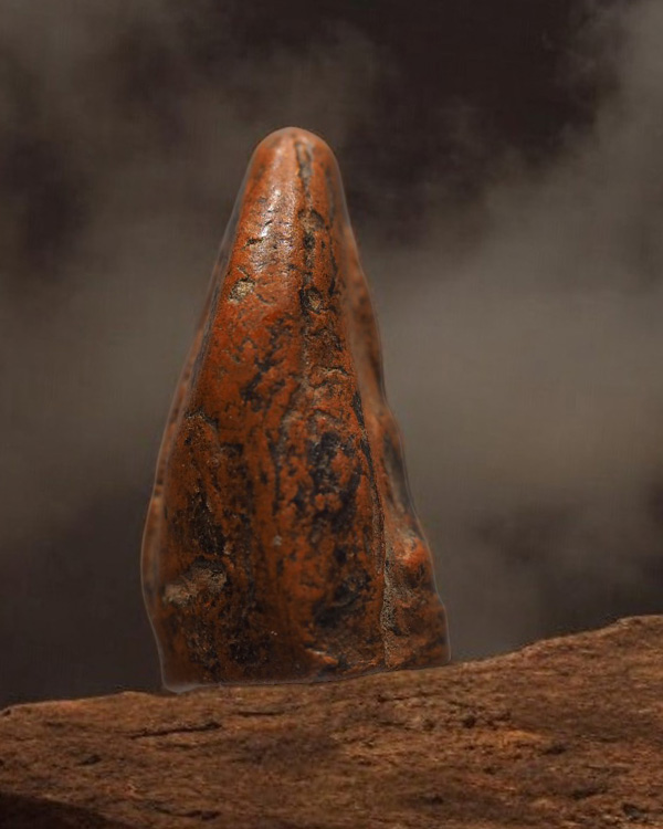 พระพิมพ์ชินราช (พิมพ์เล็ก) ยุคแรกๆ หลวงพ่อถิร วัดป่าเลไลยก์ สุพรรณบุรี สร้างจากเนื้อพระกรุเก่าของสุพ - 3