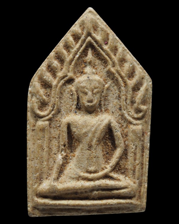 พระขุนแผนพิมพ์ใหญ่ รุ่นแรก ปี 2521 เนื้อผง หลวงพ่อตี๋ วัดบางฅณฑีใน อ.บางคนที จ.สมุทรสงคราม รุ่น 1 เม - 2