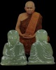 พระหลวงพ่อเงิน วัดบางคลาน เนื้อหยกแกะ  ปี 2535 ปลุกเสกพิธีใหญ่