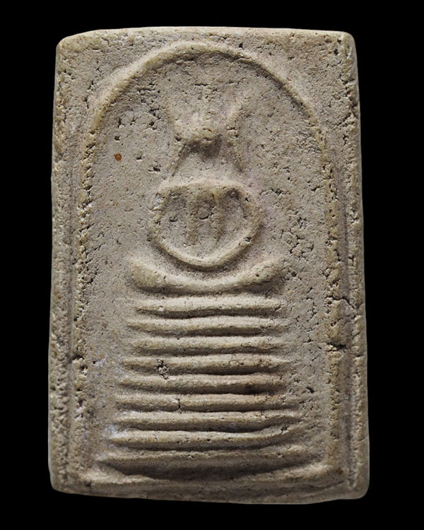 พระสมเด็จพิมพ์วัดเกศไชโย พระเก่าสวย องค์นี้ไม่แน่ใจว่าเป็นของ กรุวัดดักคะนน หรือไม่เนื้อจากพิมพ์และเ - 5