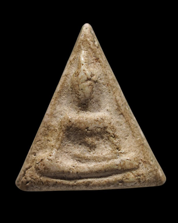 พระสมเด็จนางพญาพิมพ์เล็กเนื้อสวยจัด พระบ้าน พระเก่า ไม่ทราบที่ - 5