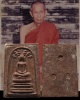 พระสมเด็จปรกโพธิ์ หลังดอกจันทร์ รุ่นฟ้าผ่า ปี 2521 ออก วัดพรหมรังษี หลวงปู่โต๊ะ พ่อท่านคลิ้ง  พระสมเ