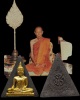 พระสมเด็จนางพญางิ้วดำ "นิรันดร" วัดราชสิทธาราม(วัดพลับ) กรุงเทพฯ พิธีใหญ่ คณะ 3 สร้าง ปี 2517 หลวงปู