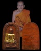 พระเนื้อดินพิมพ์ใหญ่หลวงพ่อเณร ยุคต้น หลวงตาจวน ฐิติโก วัดไก่เตี้ย อ.ศรีประจันต์ สุพรรณบุรี  หลวงตาจ