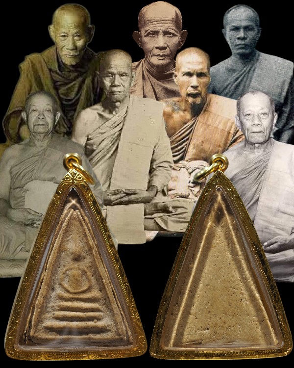 พระสมเด็จพิมพ์สามเหลี่ยม พลตำรวจเอก เผ่า ศรียานนท์ ปี ๒๔๙๕ เป็นสุดยอดพระสมเด็จ ที่ปลุกเสกพิธีใหญ่ - 1