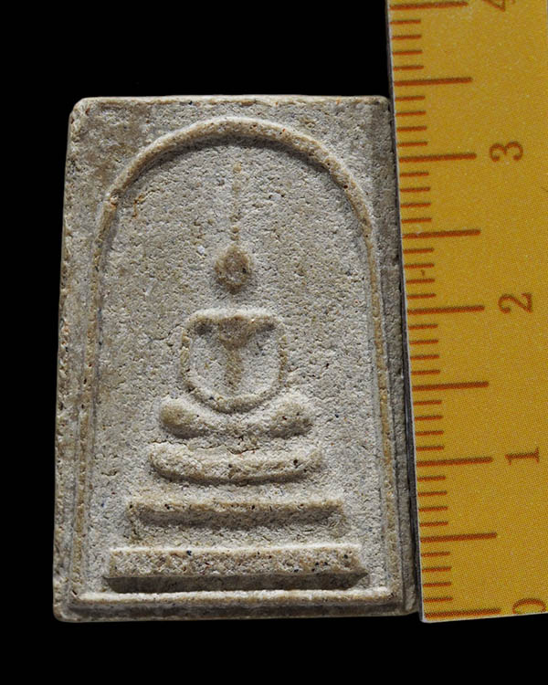สมเด็จสุขโต พ่อท่านห้วง วัดสระโพธิ์ จ.นครศรีธรรมราช จัดสร้างด้วยมวลสารผงเก่าบางขุนพรหมและผงเก่าวัดร - 5