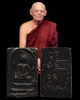 สมเด็จหล่อโบราณ วัดแสนสุข จ.อ่างทอง เนื้อทองผสมเก่า ปี 2494 หลวงพ่อแพ วัดพิกุลทอง และเกจิเก่งๆหลายรู