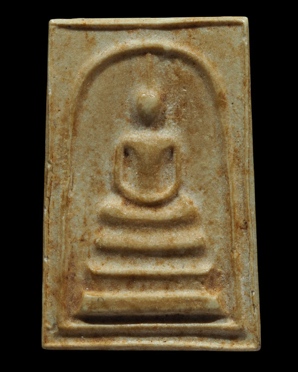 พระสมเด็จรุ่นแรก หลวงพ่อเผือก วัดลาดพร้าว กรุงเทพฯ ปี 2515 เนื้อผงผสมมวลสารผงพรายกุมาร ลพ.ทิมวัดระหา - 2
