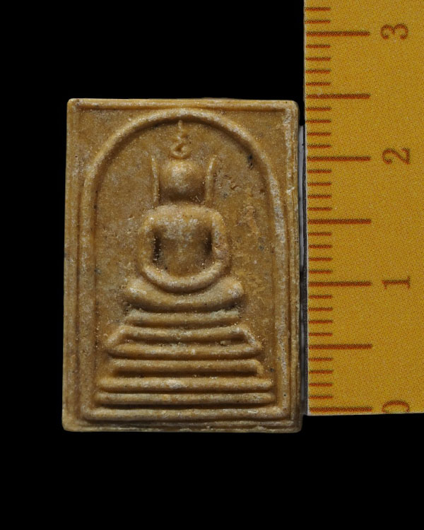 พระสมเด็จอรหังเกศอุ พระญาณสังวรสมเด็จพระสังฆราช วัดบวรนิเวศวิหาร ปี 2523 พิมพ์เล็ก ยุคต้น - 4