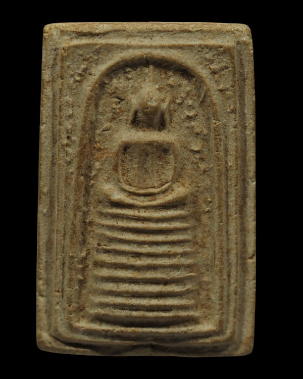 พระเนื้อวัดเกศ หลังเสือของหลวงพ่อทองอยู่ วัดใหม่หนองพะองค์ จ.สมุทรสงคราม  *** สมเด็จที่สร้างพิมพ์หลั - 2