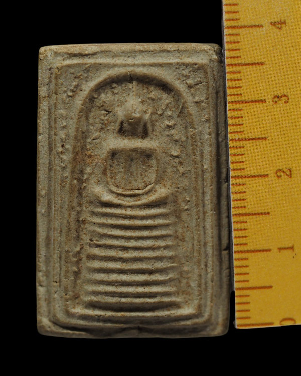 พระเนื้อวัดเกศ หลังเสือของหลวงพ่อทองอยู่ วัดใหม่หนองพะองค์ จ.สมุทรสงคราม  *** สมเด็จที่สร้างพิมพ์หลั - 4