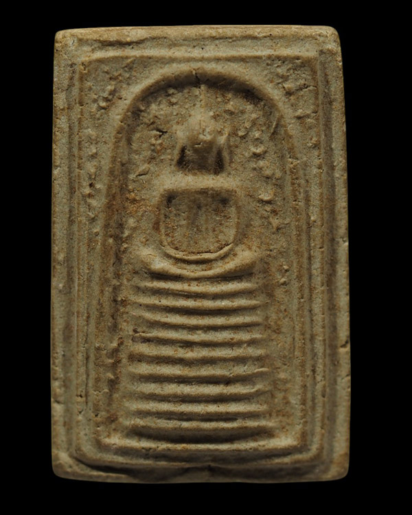 พระเนื้อวัดเกศ หลังเสือของหลวงพ่อทองอยู่ วัดใหม่หนองพะองค์ จ.สมุทรสงคราม  *** สมเด็จที่สร้างพิมพ์หลั - 5