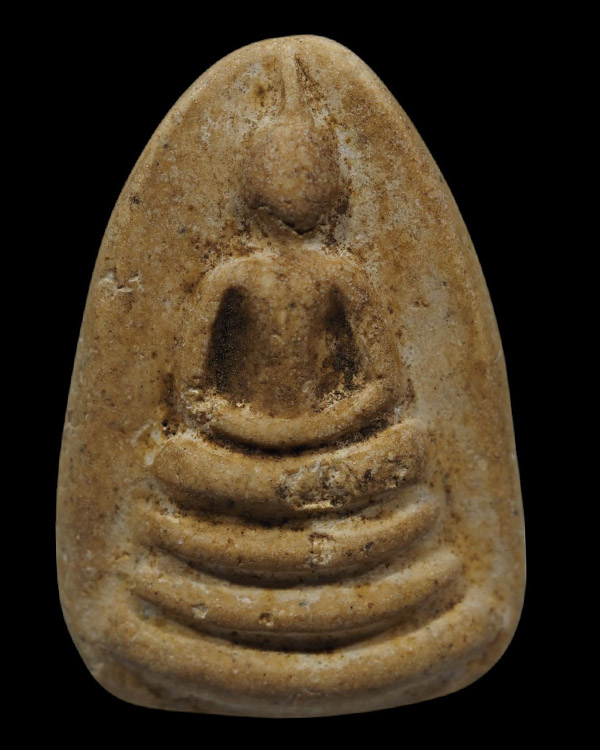 พระสมเด็จพิมพ์ใหญ่หลังเบี้ย (ขอบกระด้ง)   ยุคแรก หลวงปู่นาค วัดระฆังโฆสิตาราม กรุงเทพฯ มวลส - 2