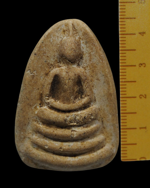 พระสมเด็จพิมพ์ใหญ่หลังเบี้ย (ขอบกระด้ง)   ยุคแรก หลวงปู่นาค วัดระฆังโฆสิตาราม กรุงเทพฯ มวลส - 4