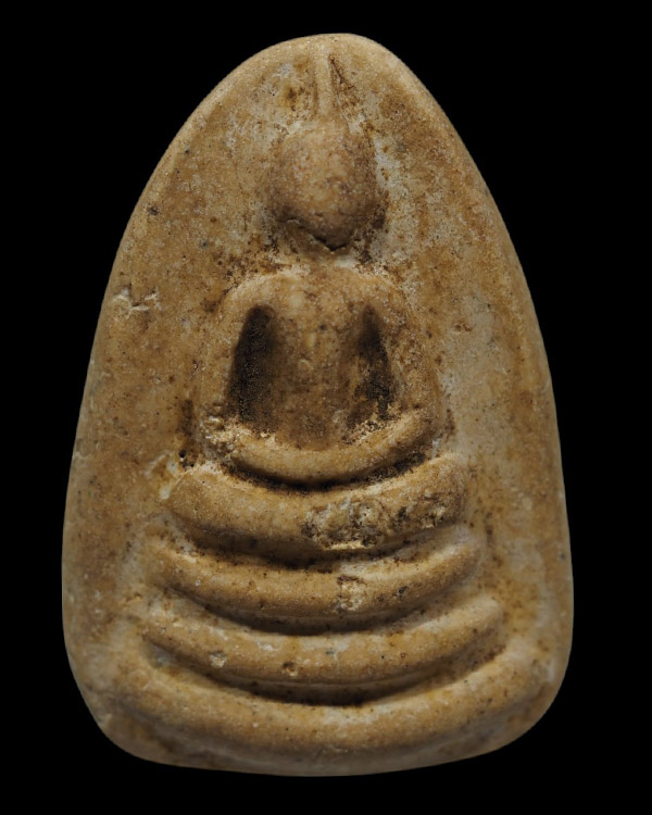 พระสมเด็จพิมพ์ใหญ่หลังเบี้ย (ขอบกระด้ง)   ยุคแรก หลวงปู่นาค วัดระฆังโฆสิตาราม กรุงเทพฯ มวลส - 5