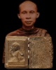 นางกวักเนื้อดิน รุ่นแรก หลวงพ่อพูน วัดใหม่ปีนเกลียว นครปฐม เนื้อดิน ปี 2490 สุดยอดเมตตา ทำมาค้าขายดี