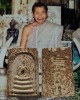 พระสมเด็จกรุเก่า หลวงพ่อนารถ นาคเสโน วัดศรีโลหะราษฎร์บำรุง อ.ท่าม่วง จ.กาญจนบุรี พระกรุเก่า หลวงพ่อน