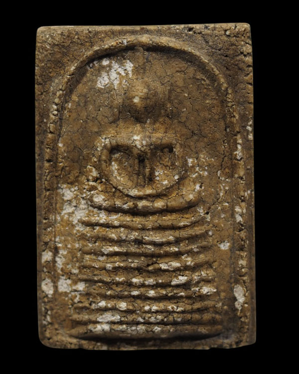 พระสมเด็จพิมพ์เกศไชโย กรุวัดแช่ไห จ.ราชบุรี มวลสารหลักสมเด็จเกศไชโย ชำรุด หายาก พระสมเด็จกรุวัดแช่ไ - 2