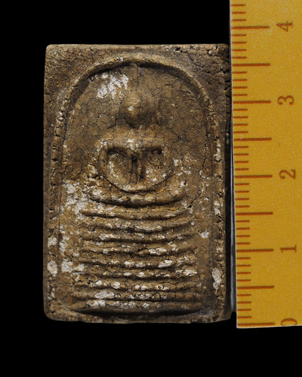 พระสมเด็จพิมพ์เกศไชโย กรุวัดแช่ไห จ.ราชบุรี มวลสารหลักสมเด็จเกศไชโย ชำรุด หายาก พระสมเด็จกรุวัดแช่ไ - 4