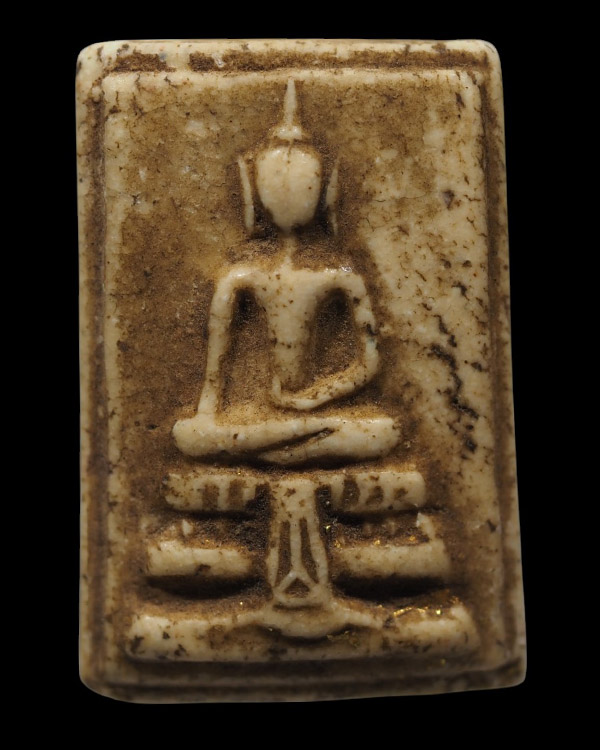 พระสมเด็จพิมพ์ใหญ่พิมพ์พระประธานหูบายศรี ฐานผ้าทิพย์ พระเก่าเก็บสวยงาม ได้มาชุดเดียวกับสมเด็จหลวงปู่ - 5