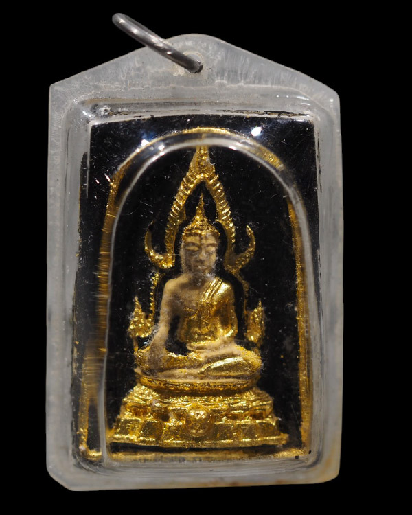 พระพุทธชินราช ลงรักปิดทอง พิมพ์เล็ก วัดสนามนอก พ.ศ 2514 บางกรวย นนทบุรี - 2