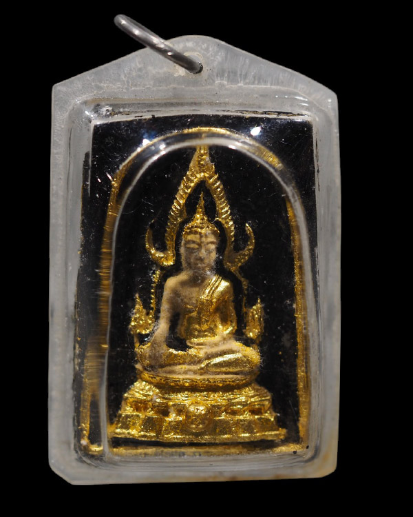พระพุทธชินราช ลงรักปิดทอง พิมพ์เล็ก วัดสนามนอก พ.ศ 2514 บางกรวย นนทบุรี - 5