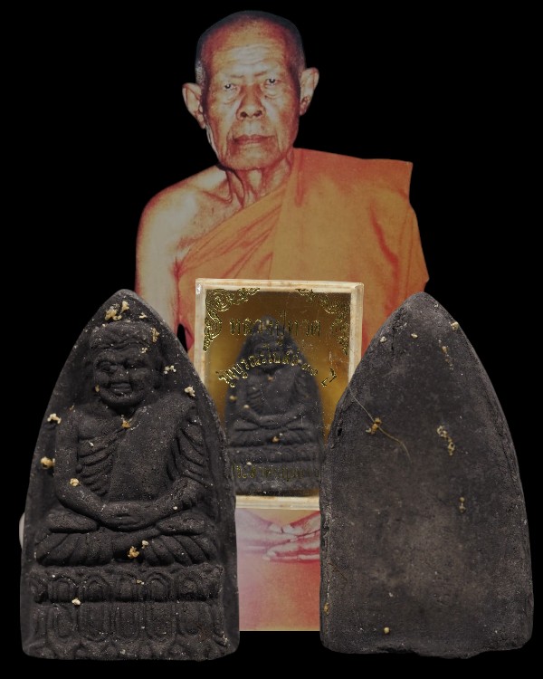 พระผงหลวงปู่ทวด วัดประสาทบุญญาวาส รุ่นบูรณะโบสถ์ 30 ปี พ.ศ.2536 เป็นอีกหนึ่งวัตถุมงคลหลวงปู่ทวดในยุค - 1