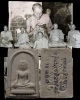 พระสมเด็จพิมพ์อู่ทอง วัดชิโนรสาราม กรุงเทพฯ ปี 2512 สภาพสวย หลวงพ่อกวย หลวงพ่อพรหม หลวงปู่โต๊ะฯลฯ   