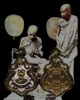 เหรียญปาดตาล หลวงพ่อคง วัดซำป่างาม จ. ฉะเชิงเทรา (ย้อนยุค) ปี 2463 กะไหล่ทองลงยา หลวงพ่อสาย วัดซำป่า