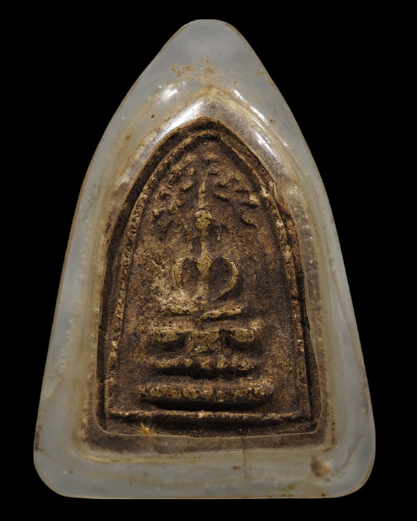 สมเด็จปรกโพธิ์พระประธาน กรุวัดโพธิ์แก้วนพคุณ ปี 2496  มวลสารหลักในการสร้างพระของกรุนี้คือ ผงพระสมเด็ - 5